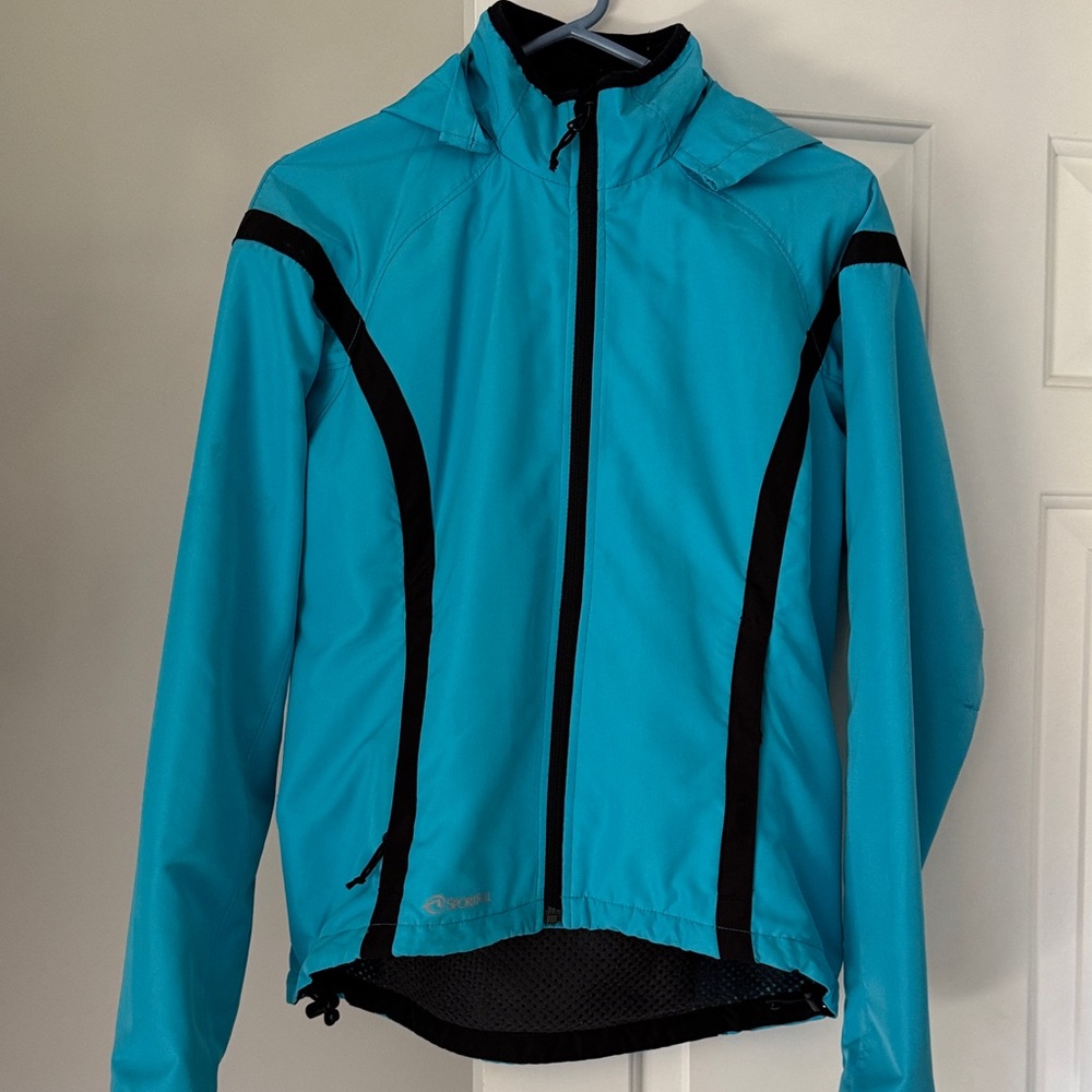 Blue and Black Athletic Jacket